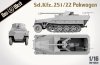 Das Werk DW16022 Sd.Kfz. 251/22 Pakwagen 1/16